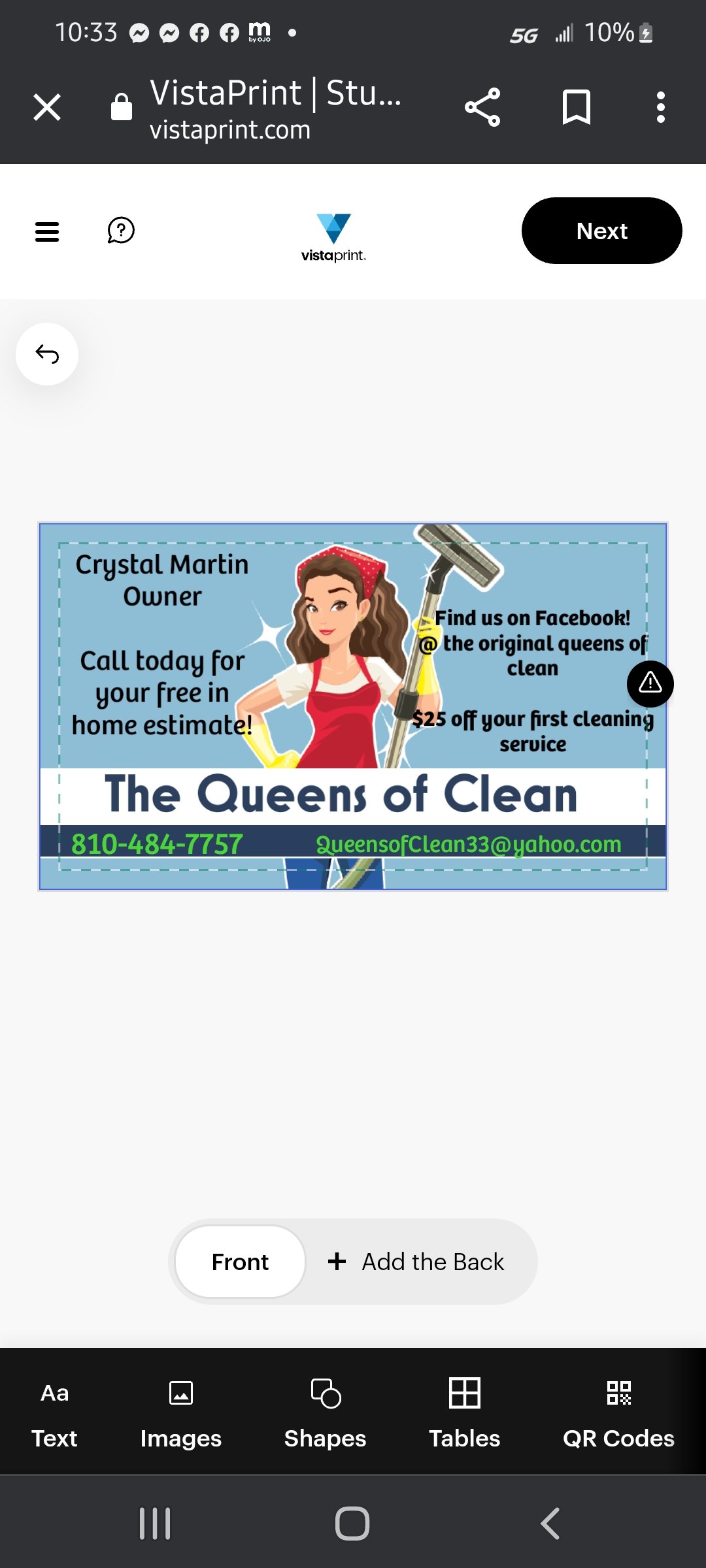 Queens of Clean Logo