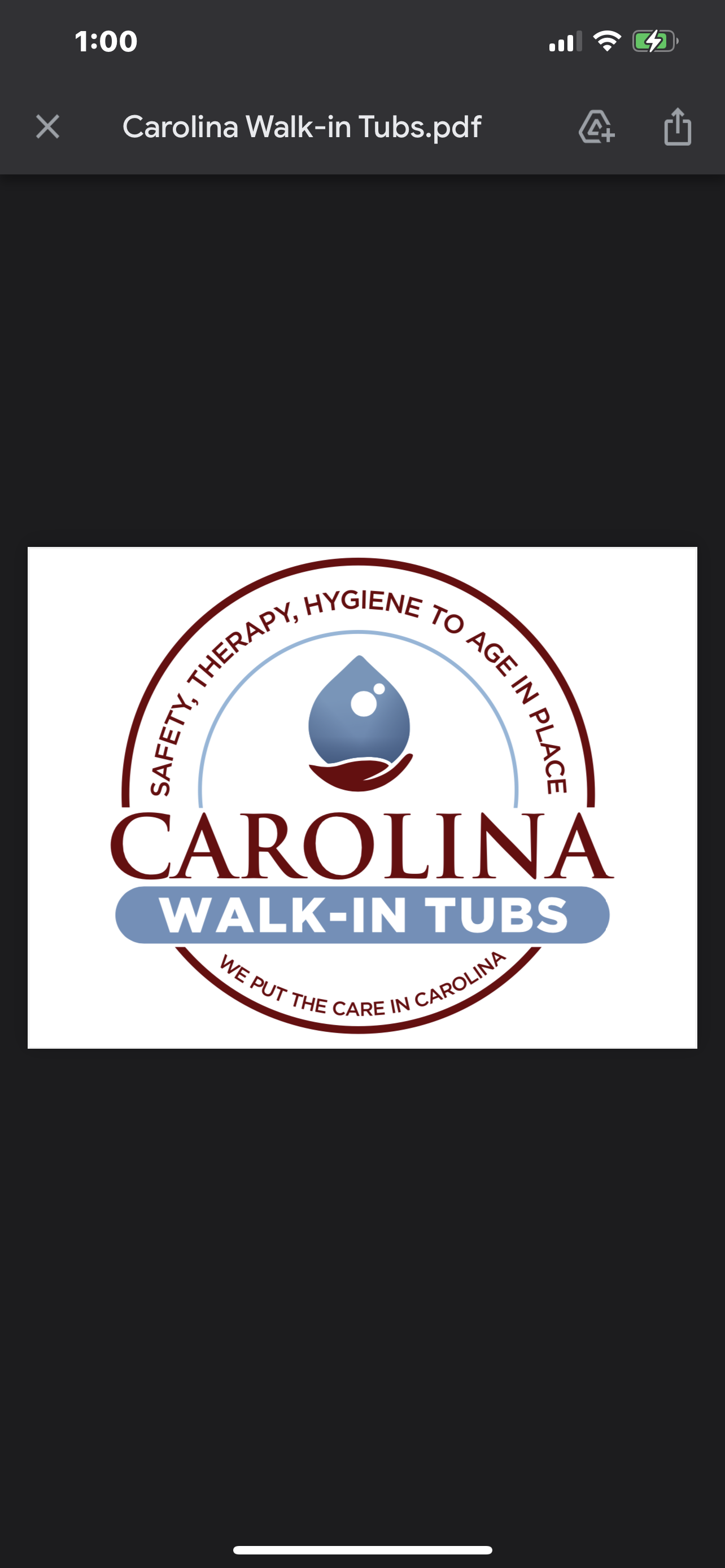Carolina Walk-In Tubs, LLC Logo