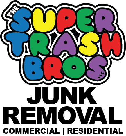 The Super Trash Bros Junk Removal Logo