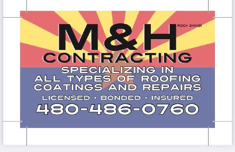 M&H Contracting Logo
