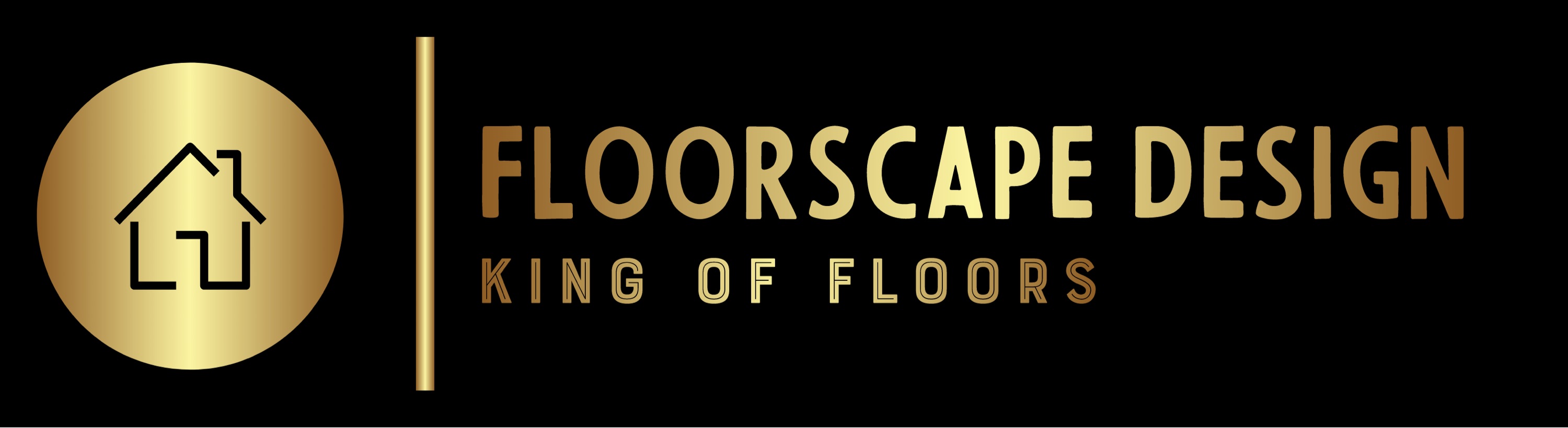 Wood Scape Floor Design Logo