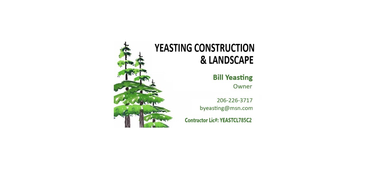Yeasting Construction & Landscape Logo