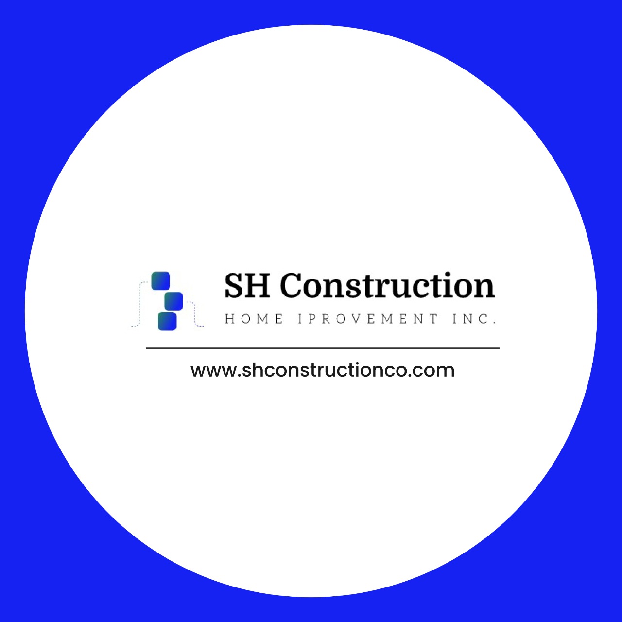 S H Construction And Home Improvement Logo
