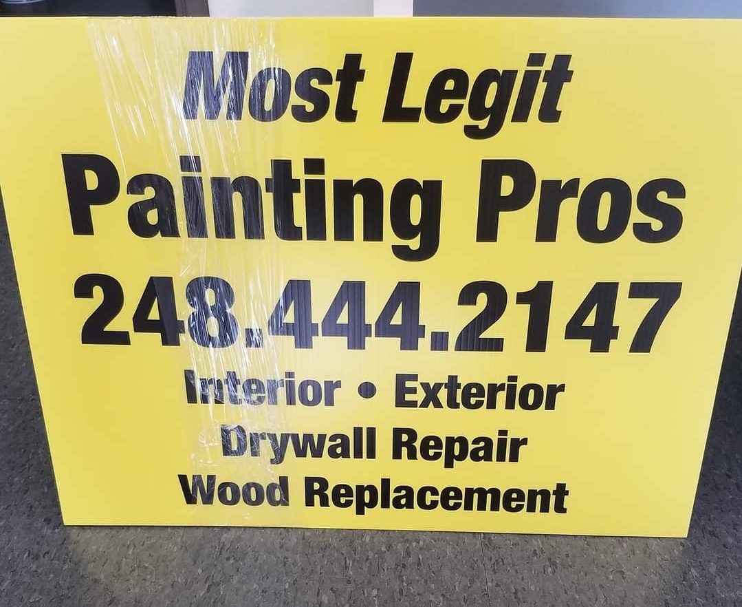 M.L. Painting Pros Logo