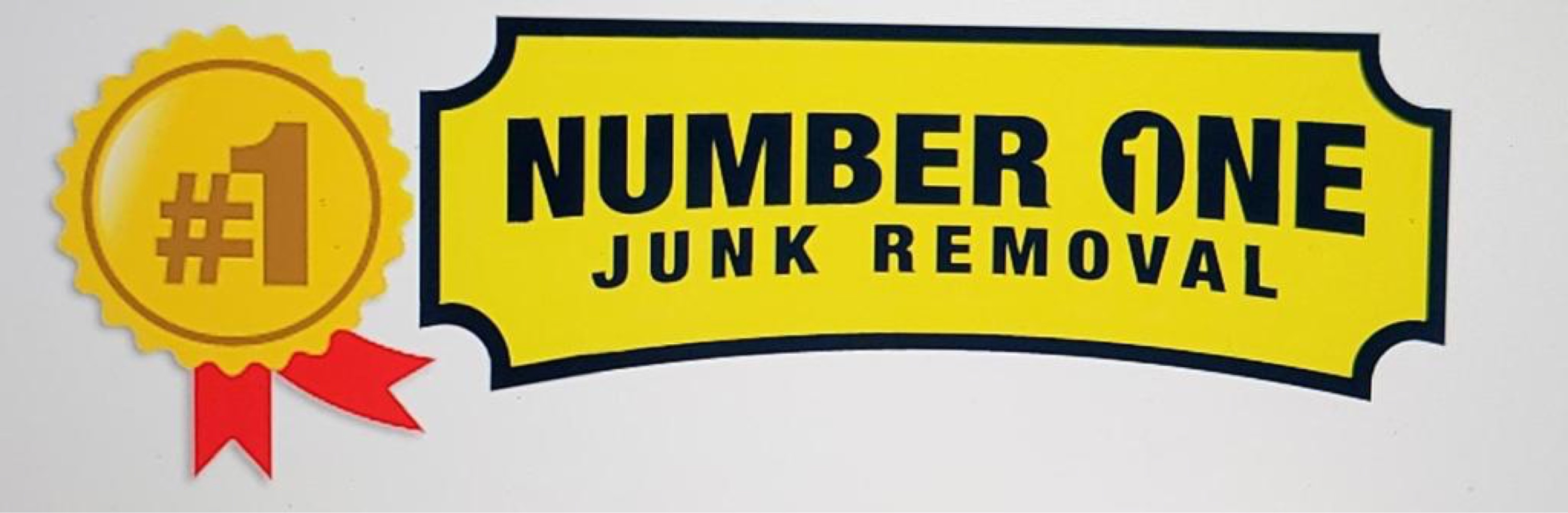 Number One Junk Removal Logo