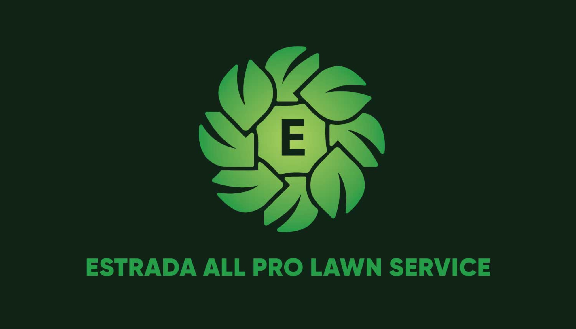 Estrada All Pro Lawn Service Logo