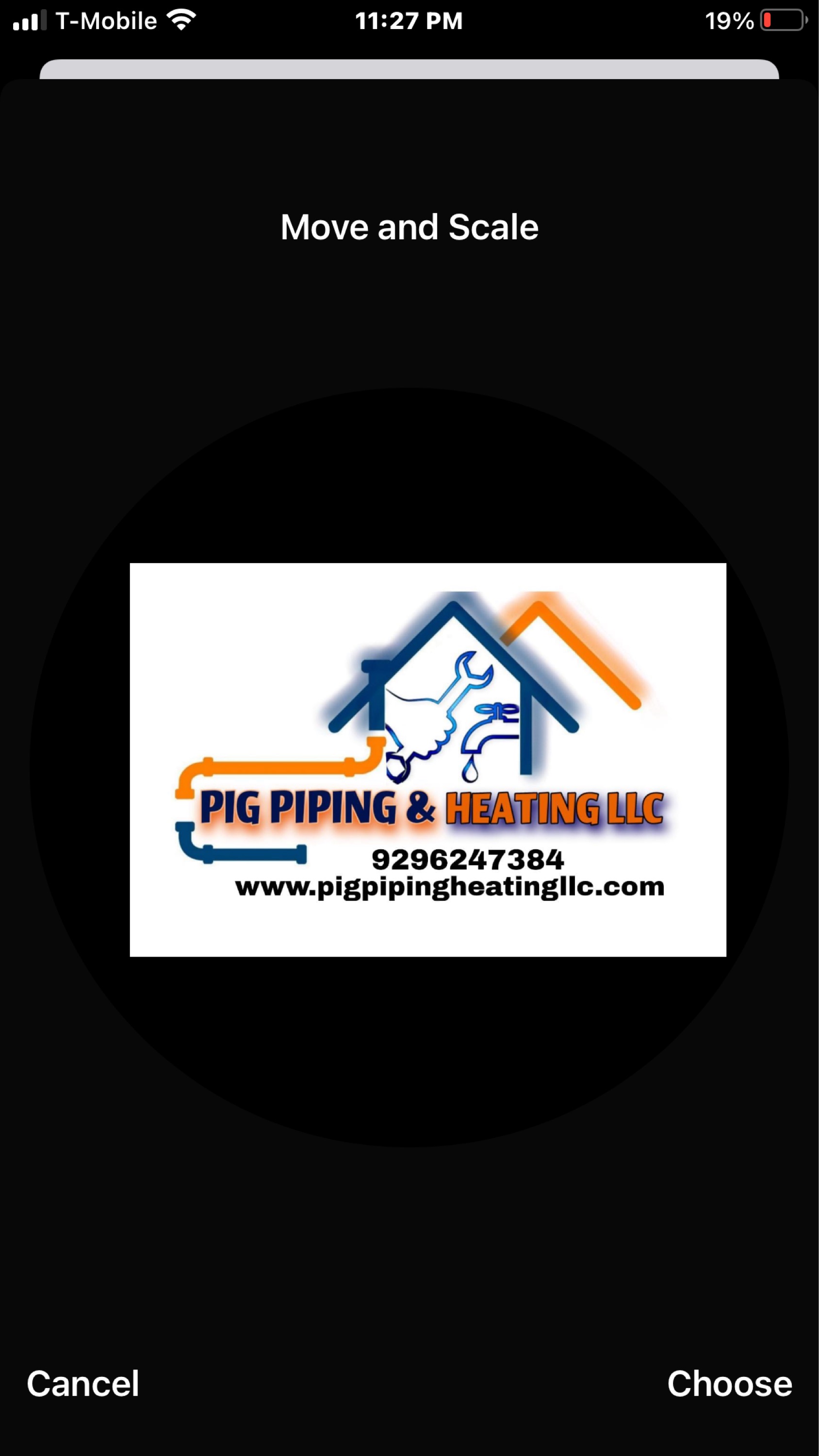Pig Piping & Heating, LLC Logo