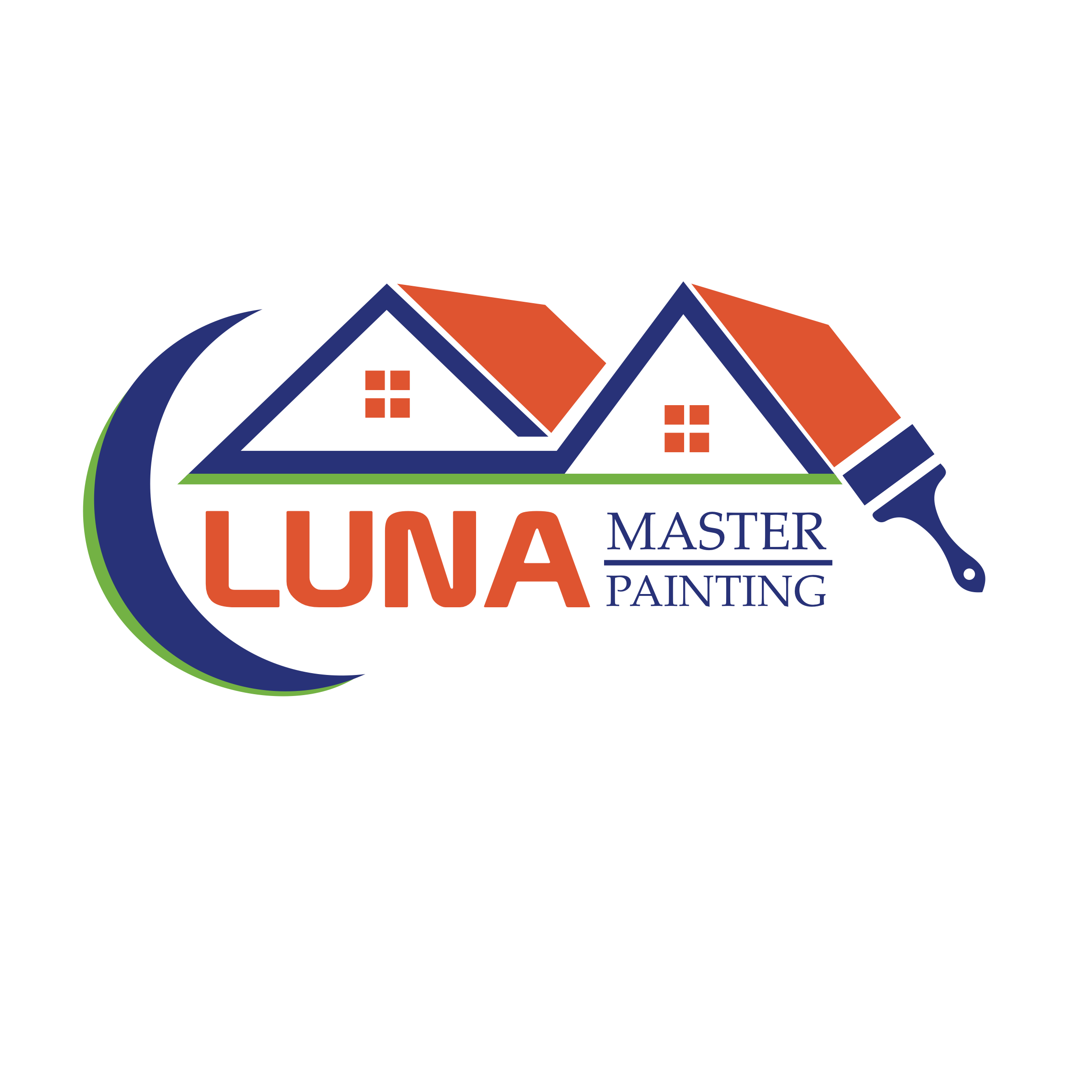 Luna Master Painting LLC Logo