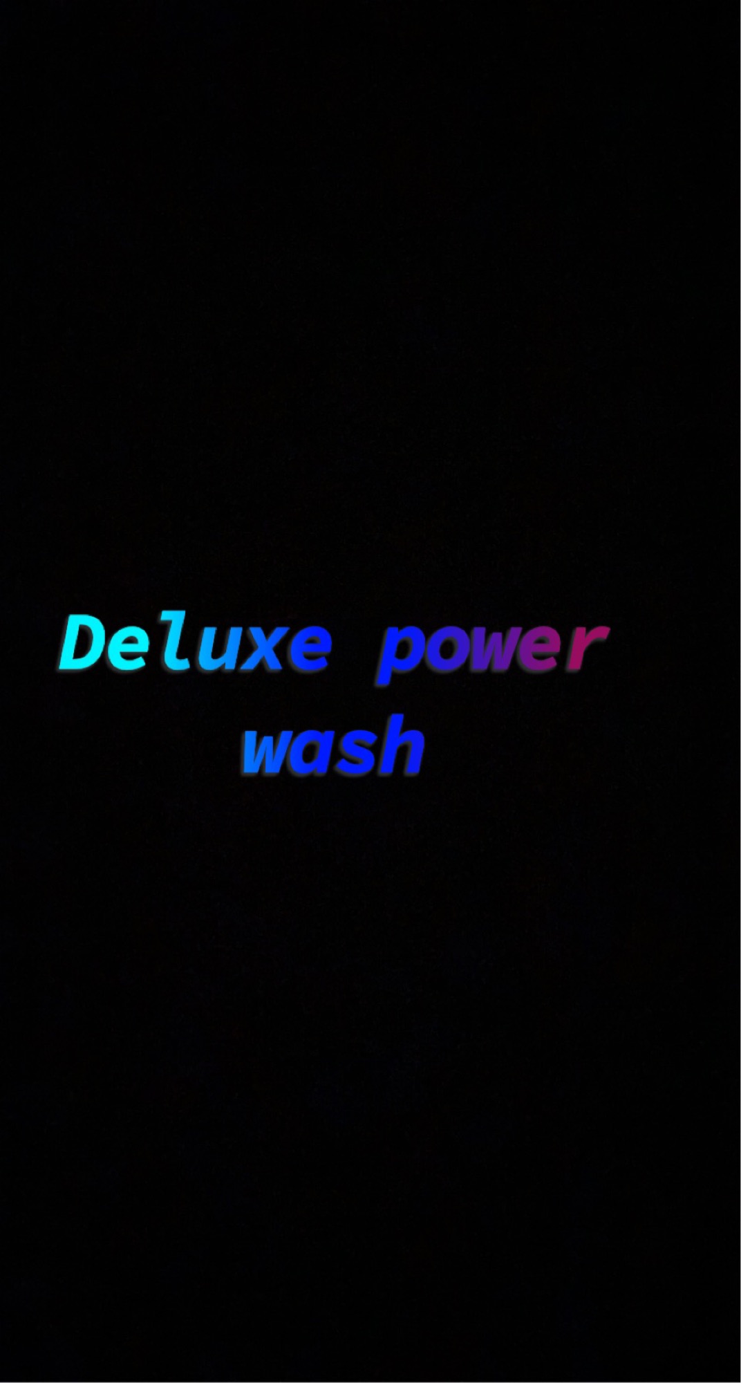 Deluxe Power Washing and Lawncare, LLC Logo