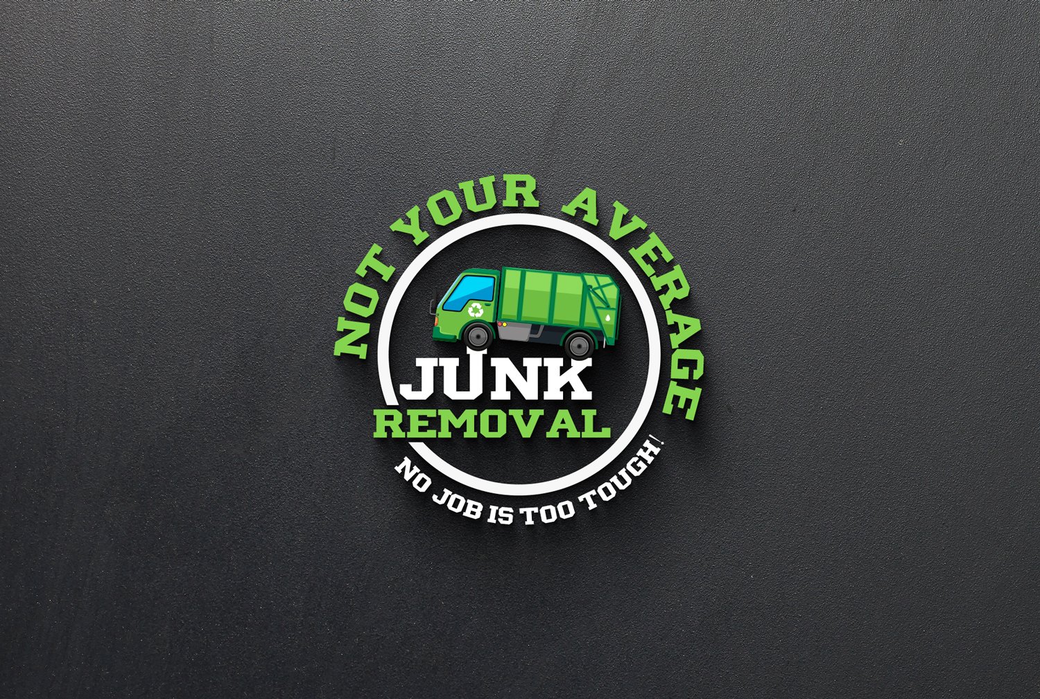 Not Your Average Junk Removal Logo
