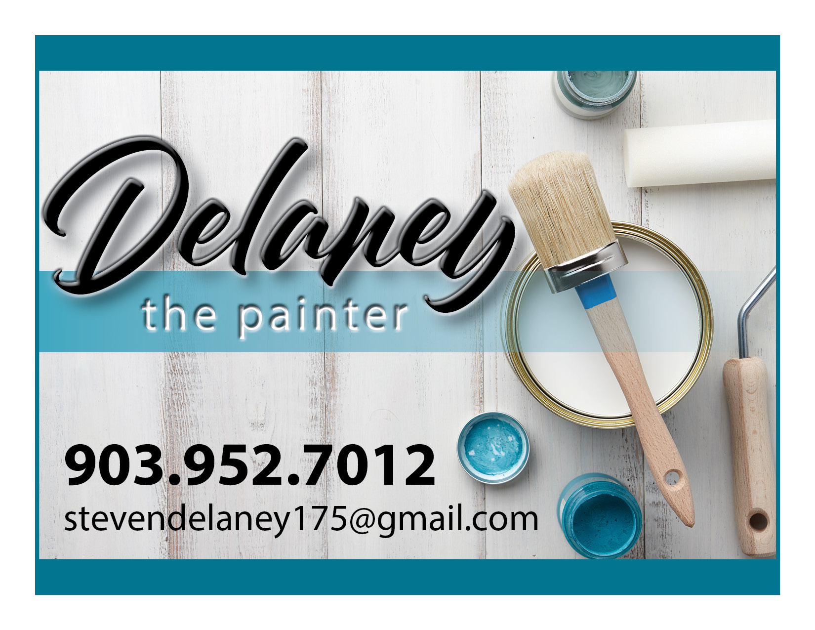 Delaney the Painter Logo