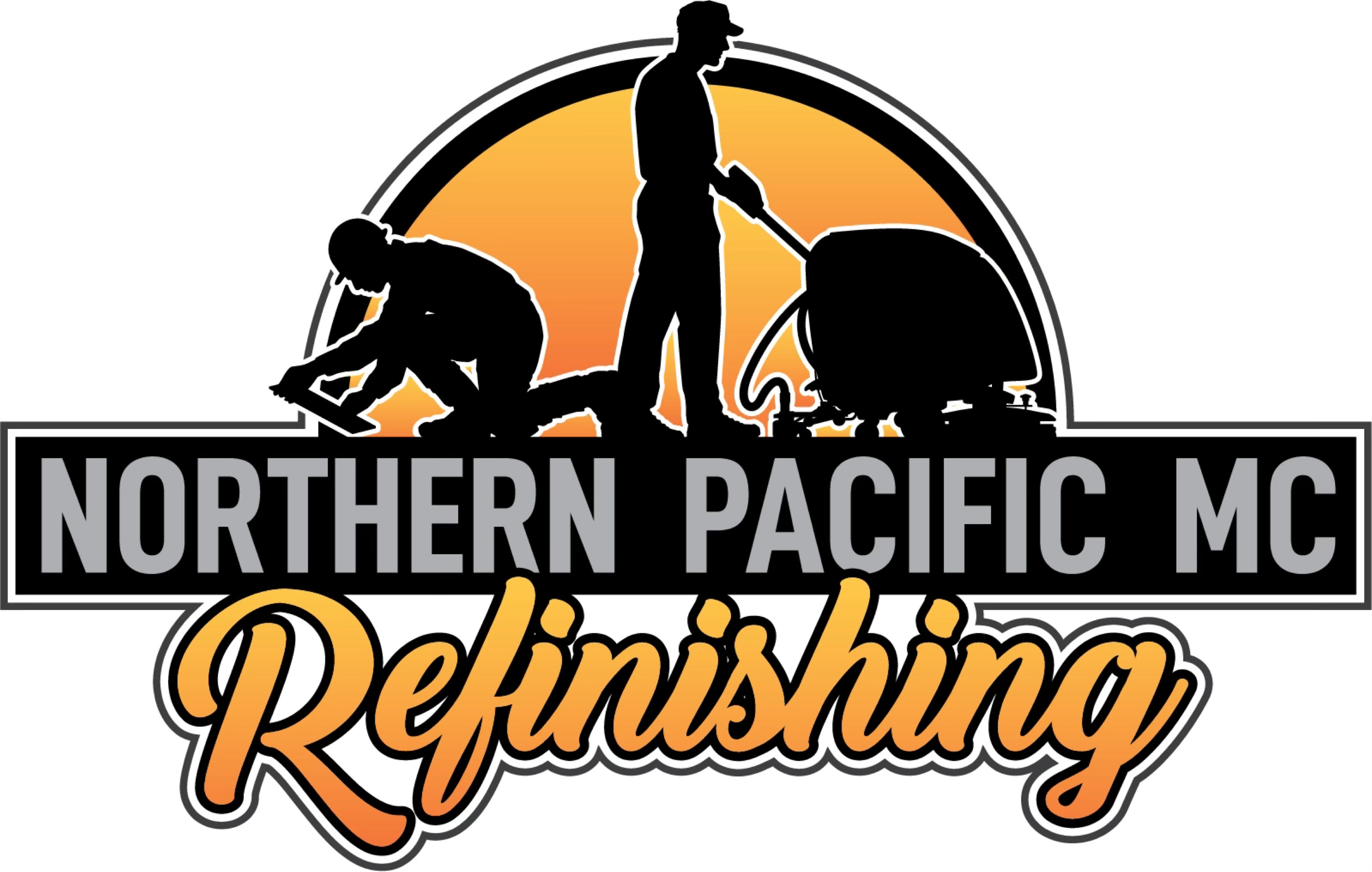 Northern Pacific MC Refinishing Logo