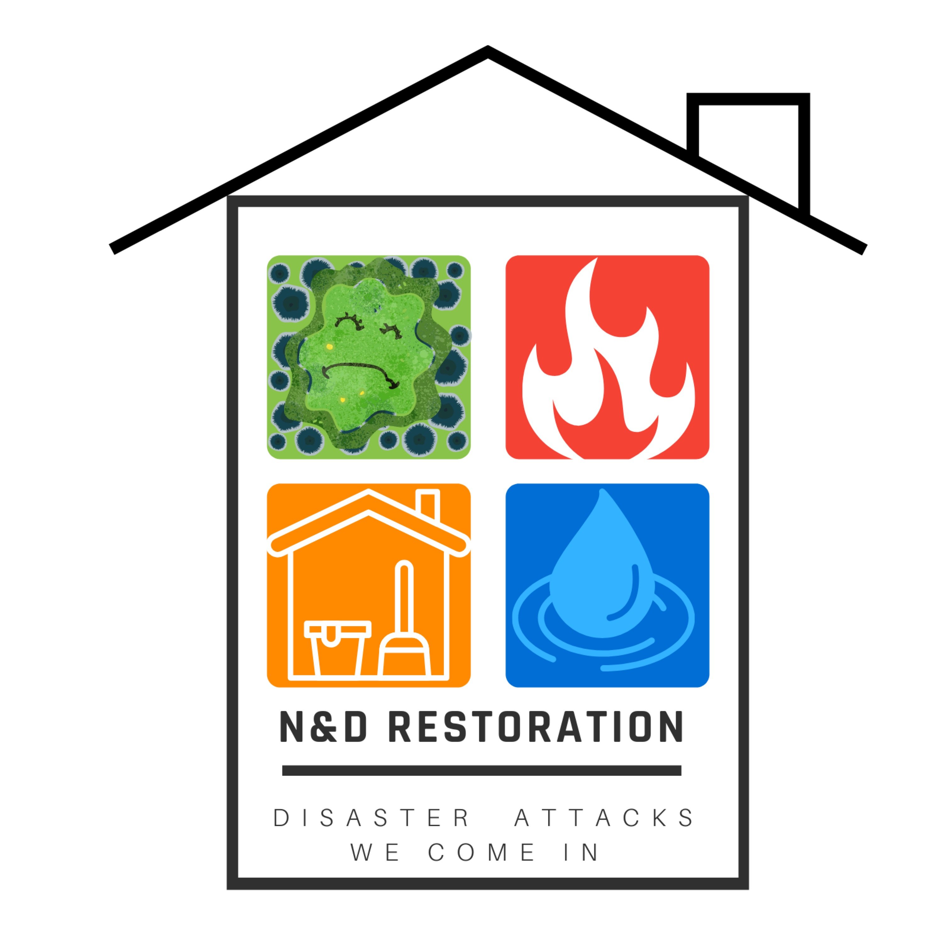 N&D Restoration Services Logo