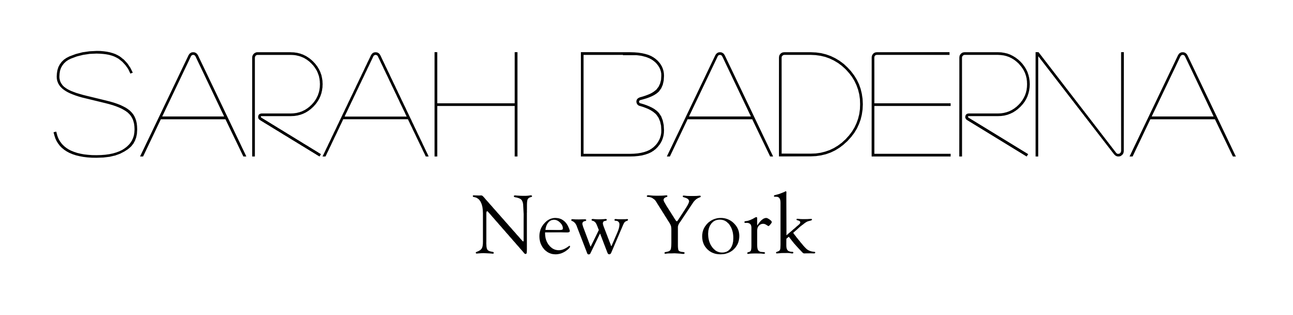 Sarah Baderna Studio Logo