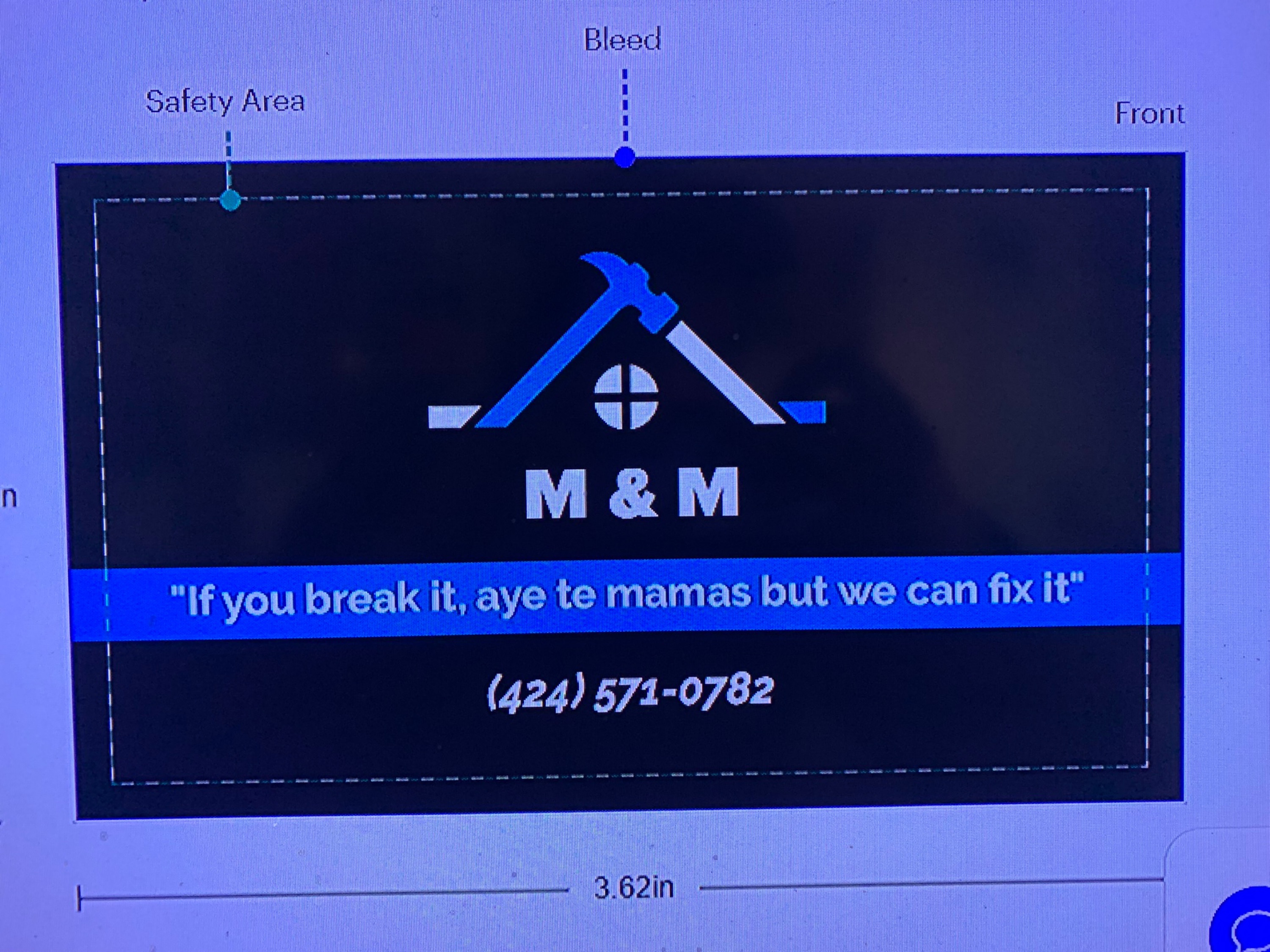 M & M Handyman - Unlicensed Contractor Logo