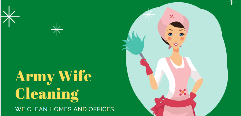 Army Wife Cleaning, LLC Logo