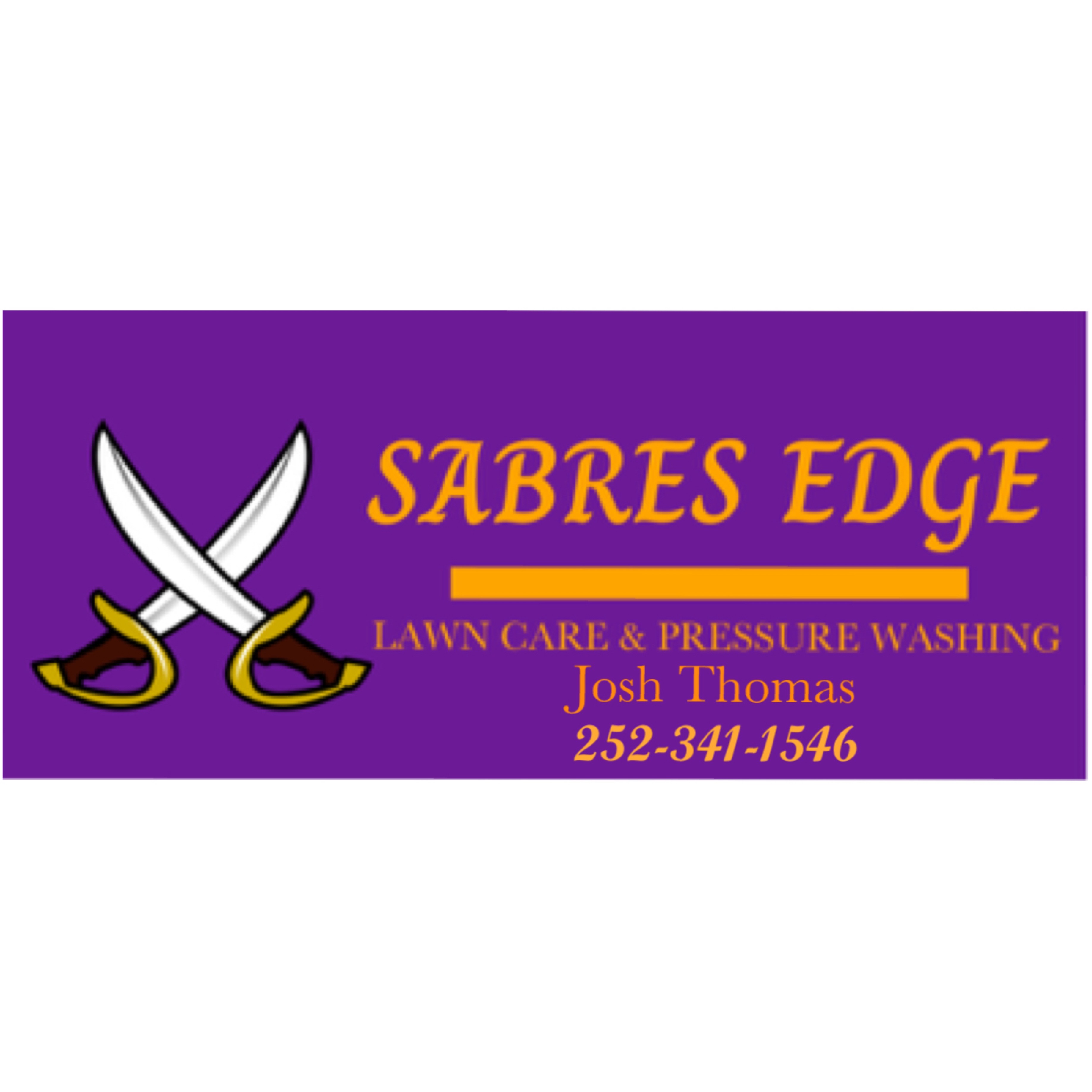 Sabres Edge Pressure Washing Logo