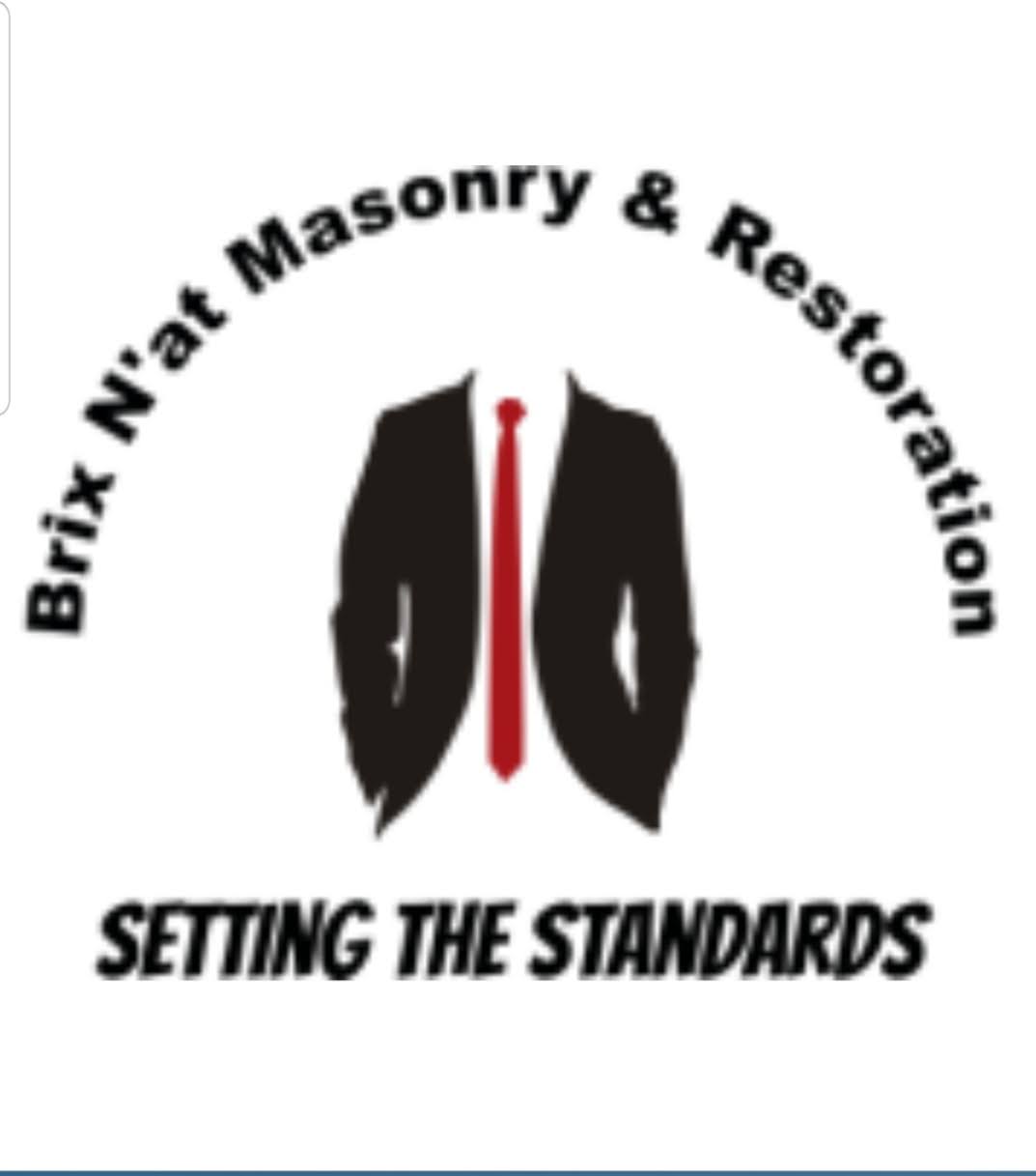 Brix N'at Masonry & Restoration Logo