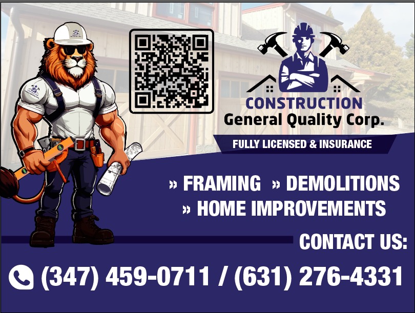 General Quality Construction Corp. Logo
