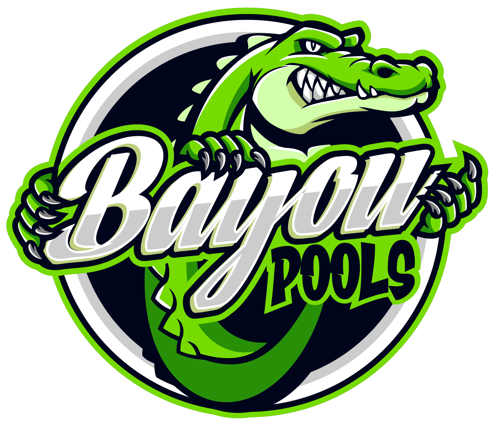 Bayou Pools Logo