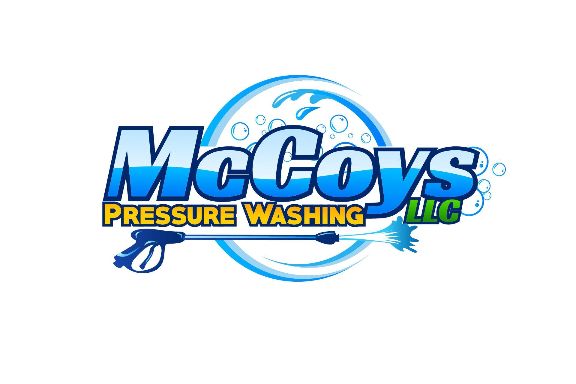 McCoy's Pressure Washing Logo