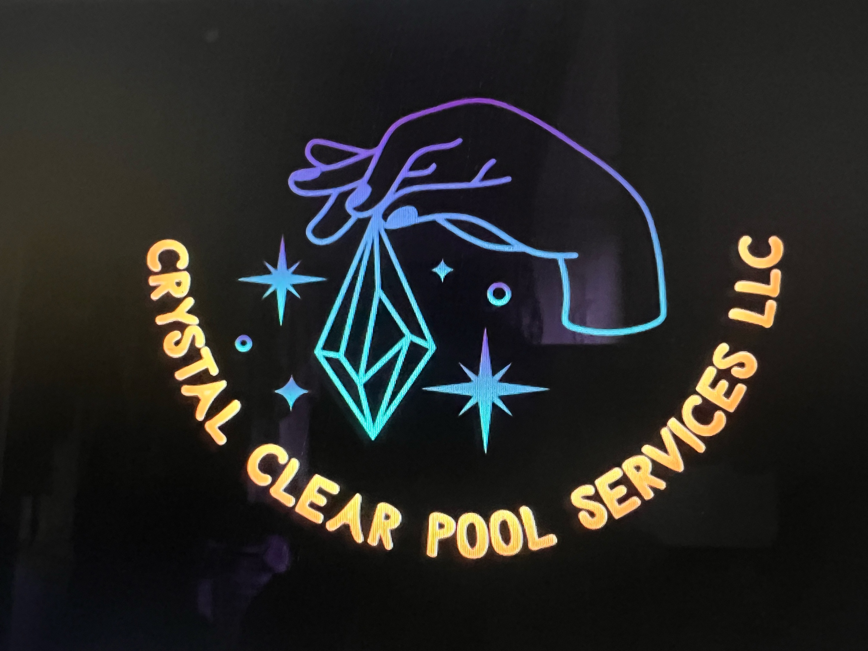 Crystal Clear Pool Services Logo