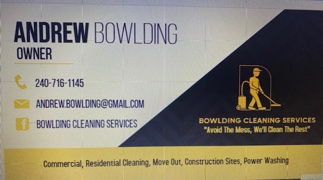 Bowlding's Cleaning Services Logo