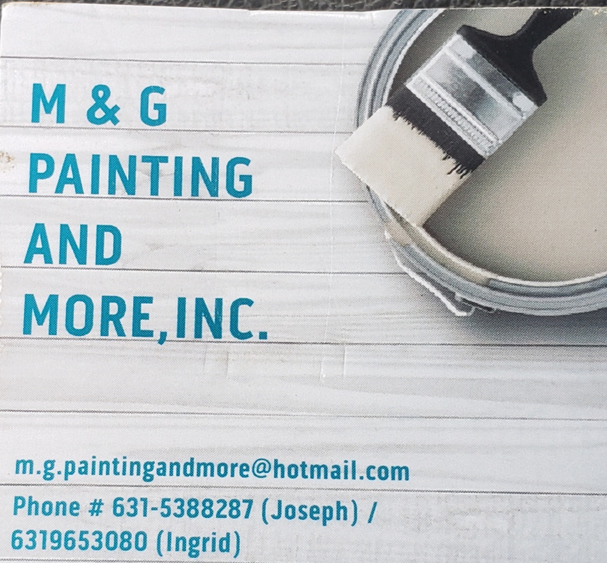 M&G Painting and More, Inc. Logo