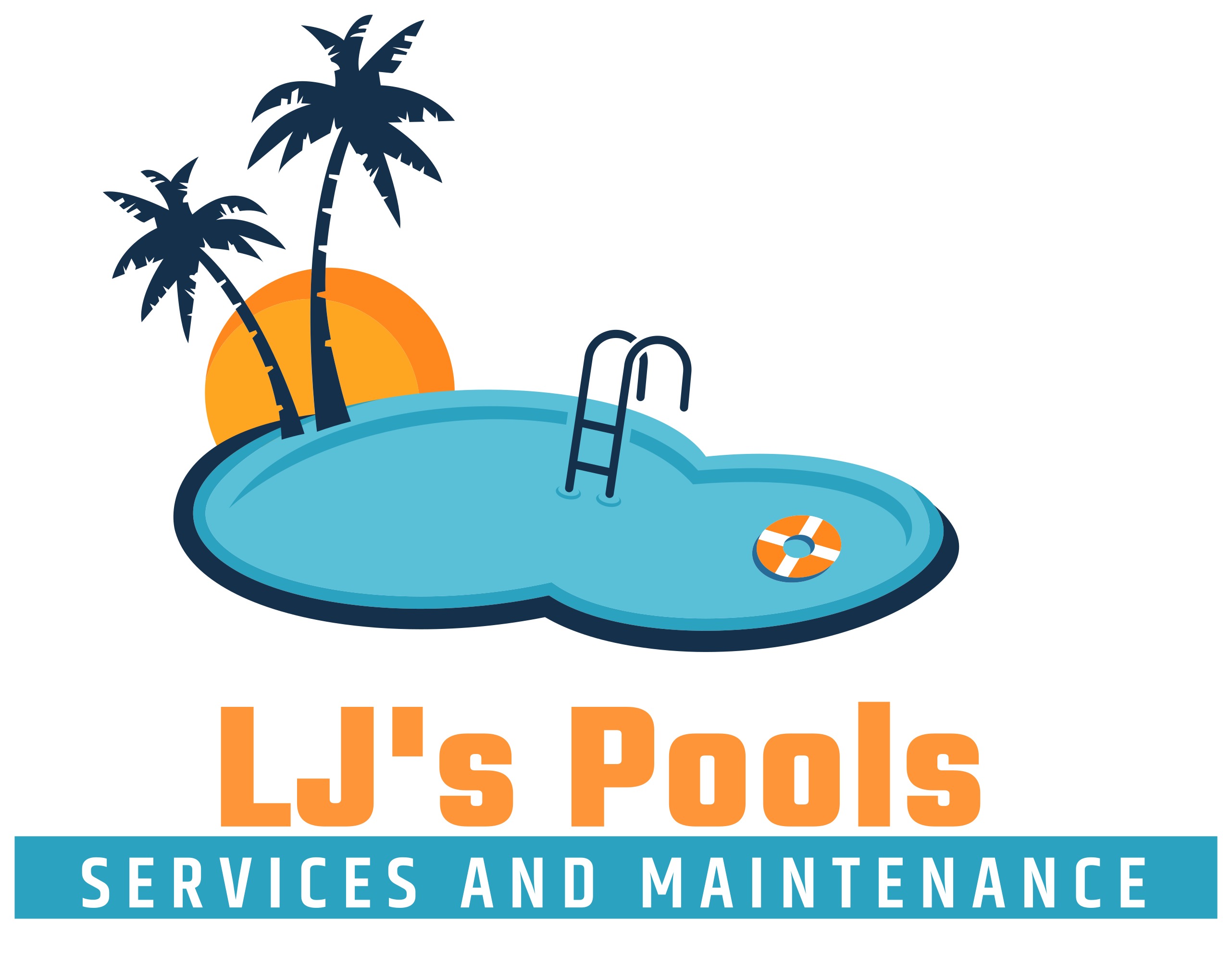 LJ's Pools LLC Logo