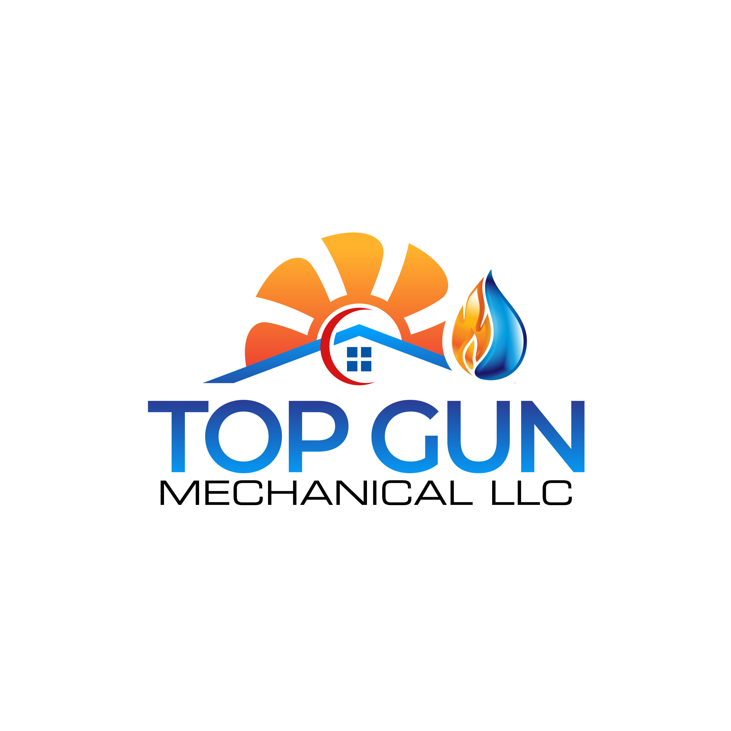 Top Gun Mechanical Logo