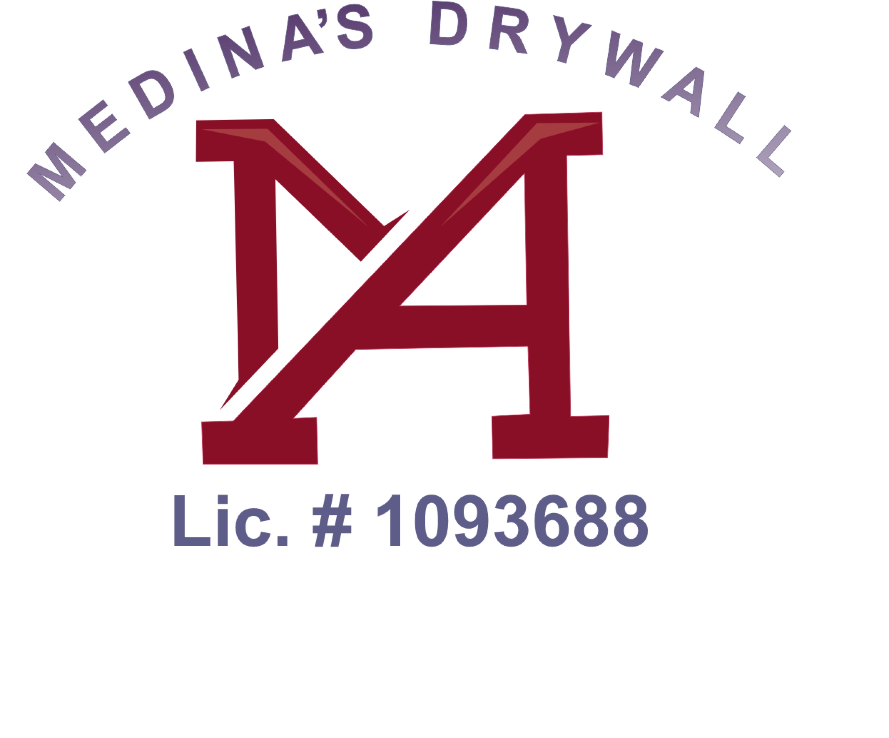 Medina's Drywall Logo
