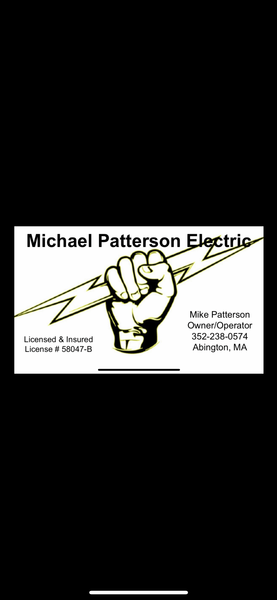 Michael Patterson Electric Logo