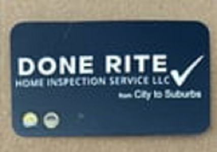 Done Rite Home Inspection Service Logo