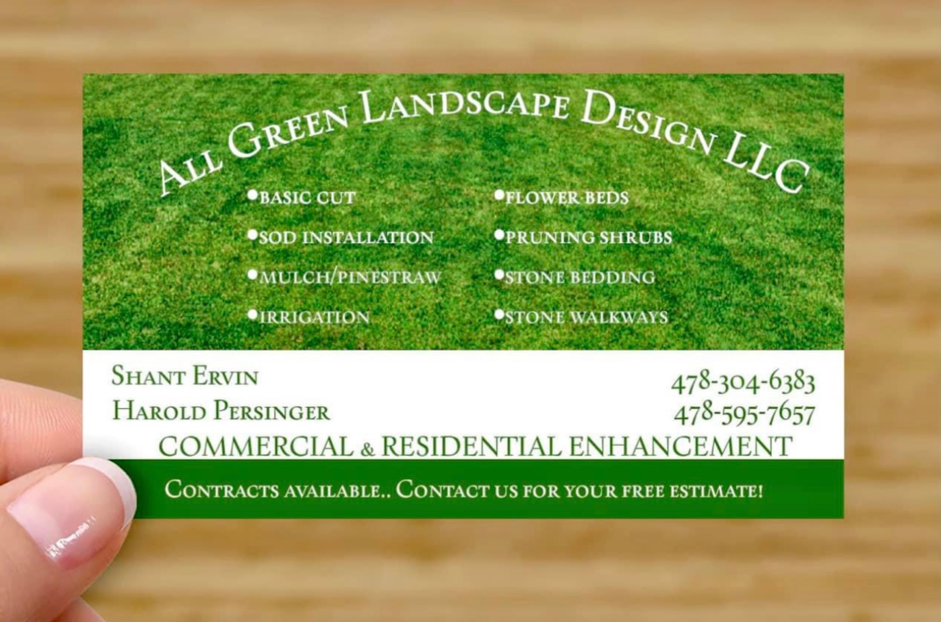 All Green Landscape Design, LLC Logo
