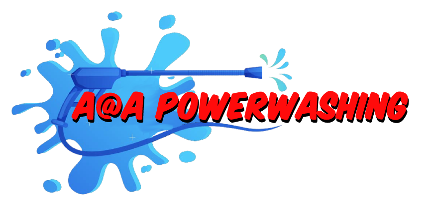 A @ A Pressure Washing Logo