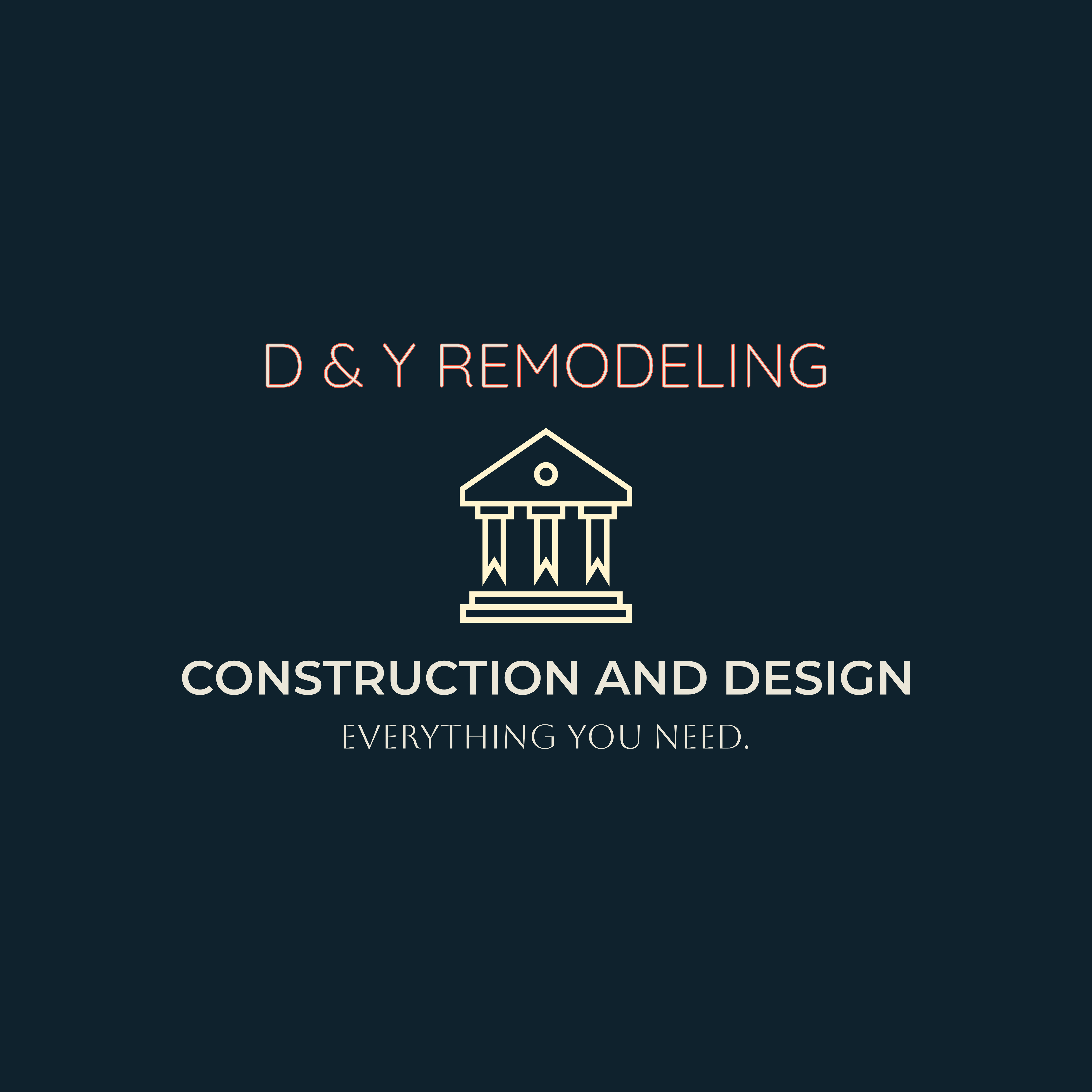 D and Y Remodeling Logo