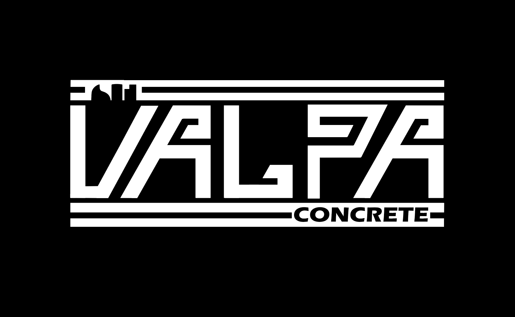 Valpa Concrete Co. Logo