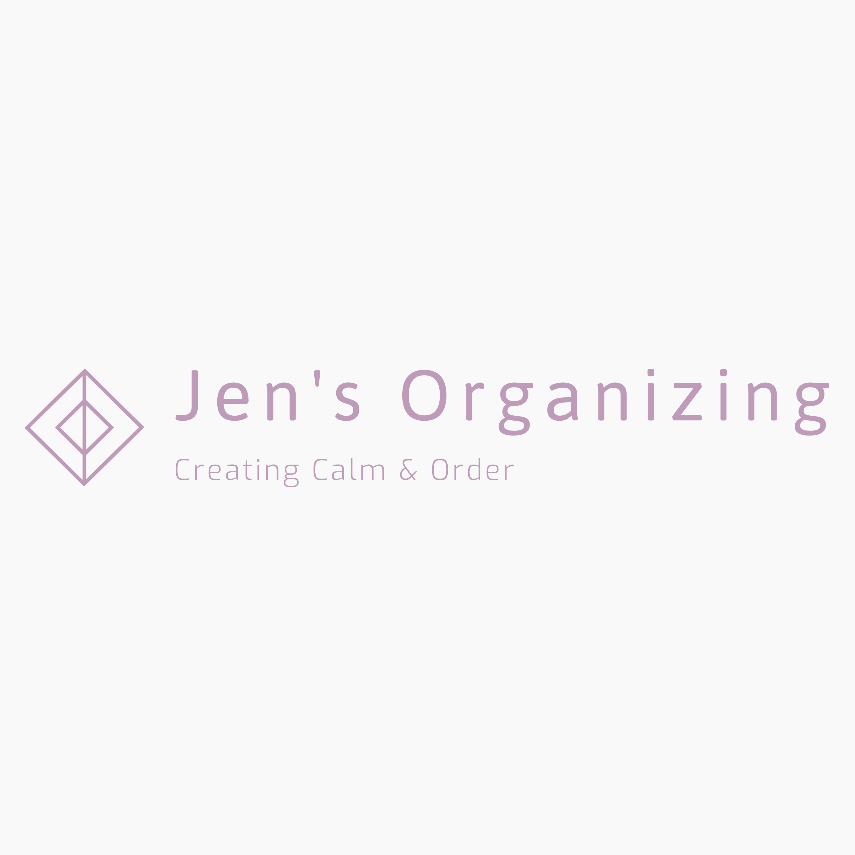 Jen's Organizing Logo