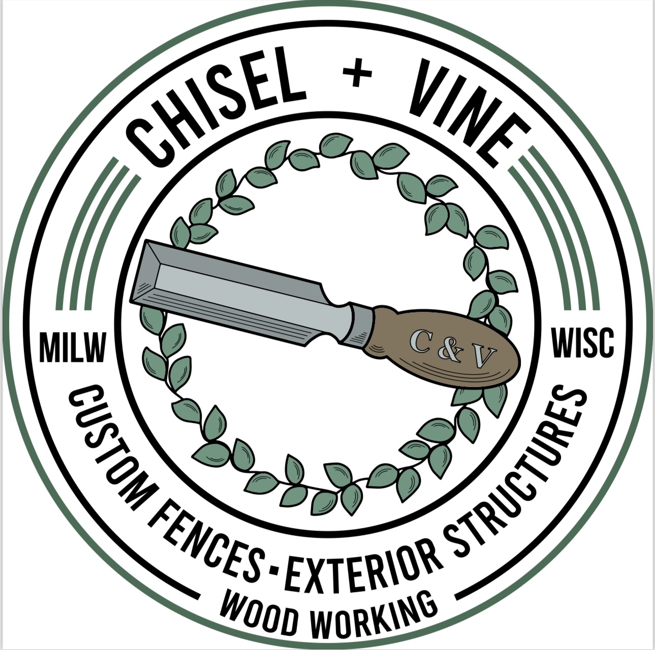 Chisel And Vine, LLC Logo