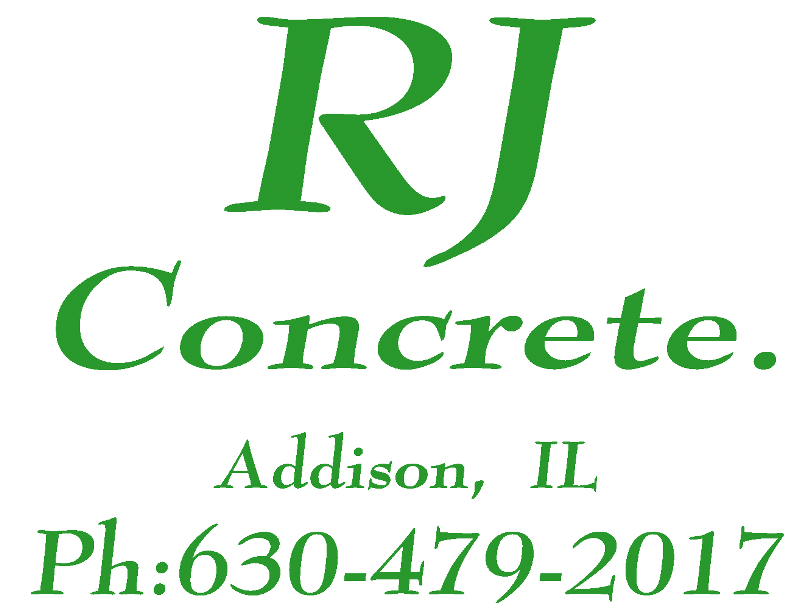 RJ Concrete, Inc. Logo