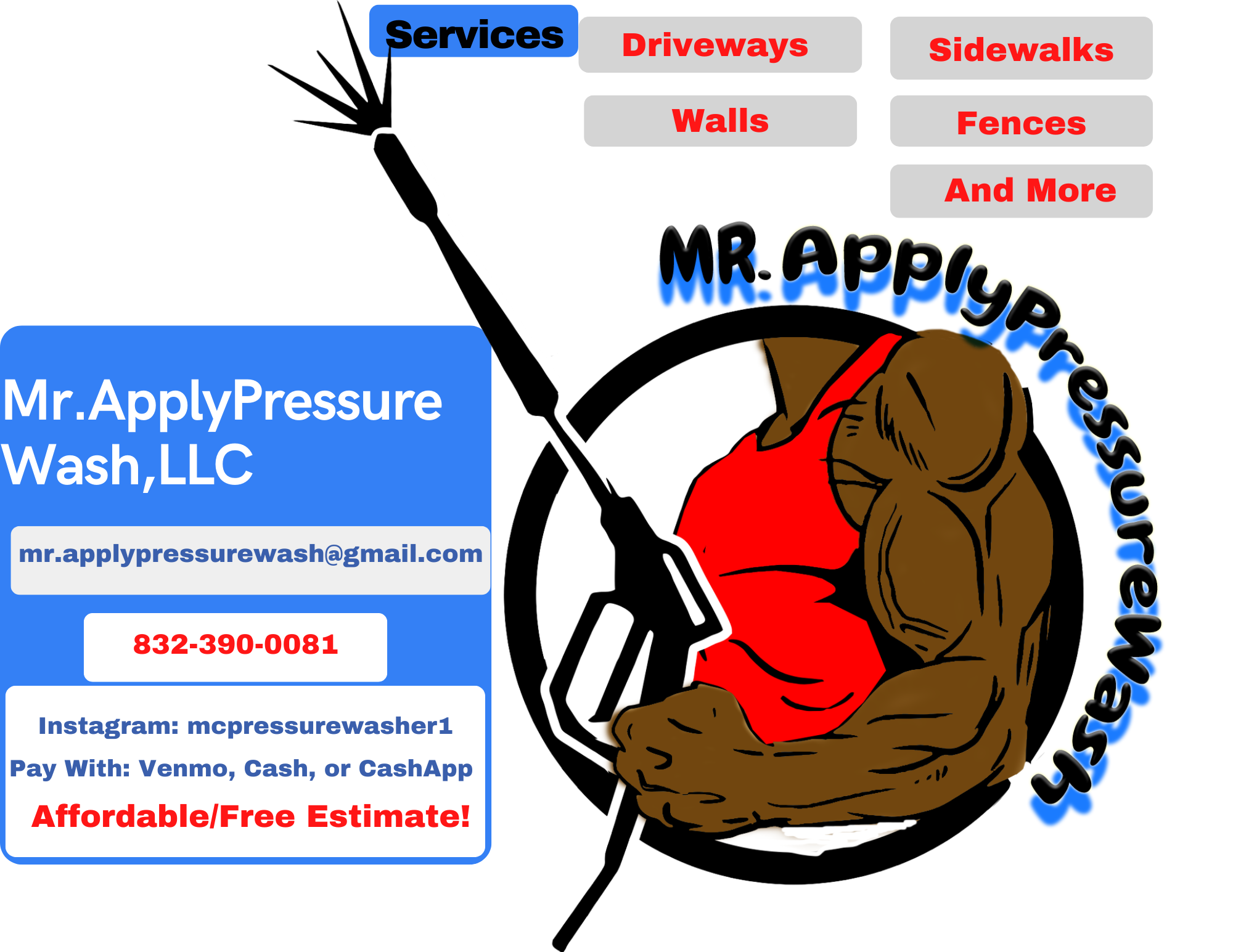 MC Pressure Wash Logo