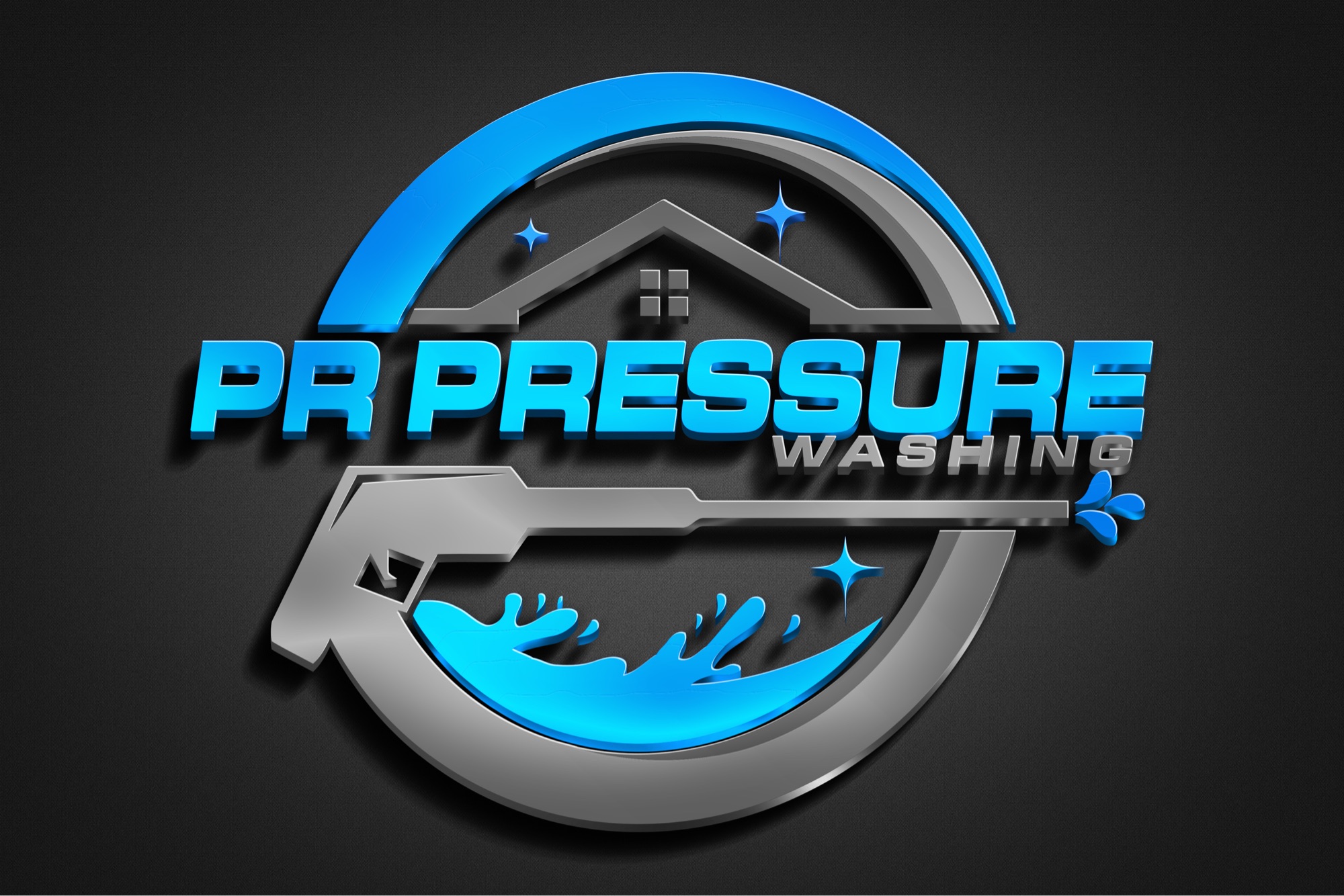 PR Pressure Washing Logo