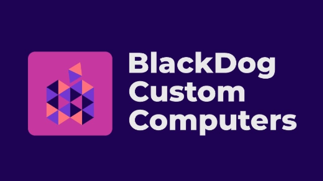 Black Dog Custom Computers Logo
