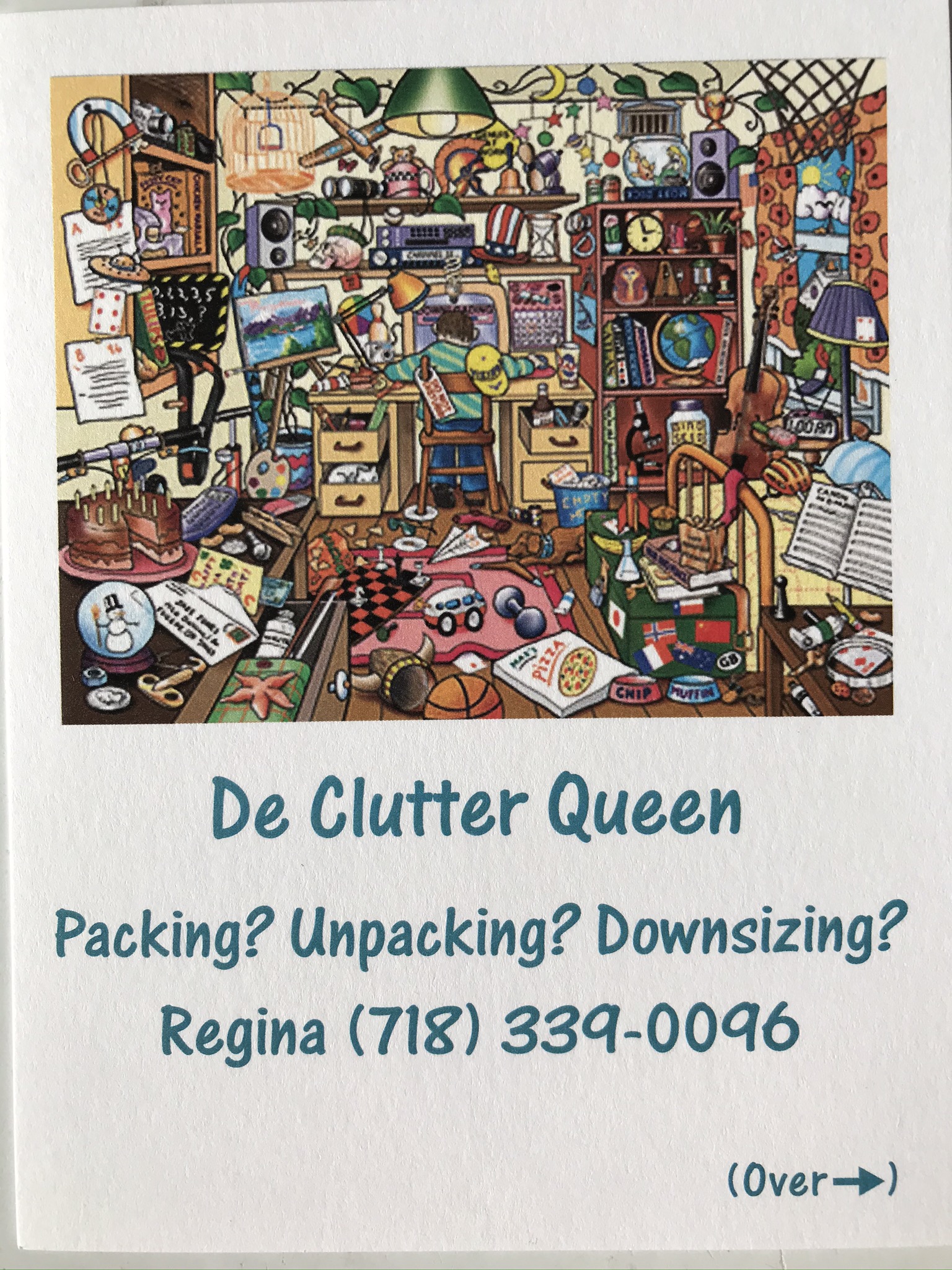 De Clutter Queen Logo