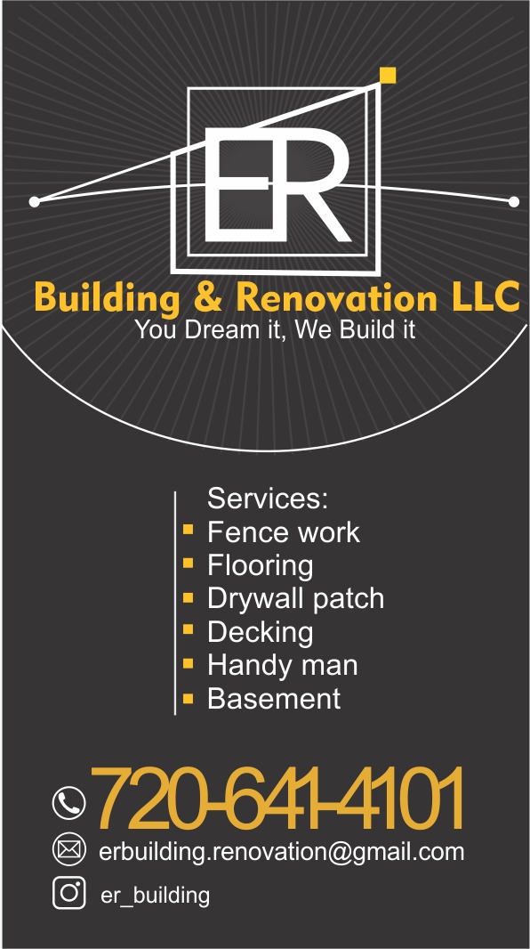 ER Building & Renovation Logo