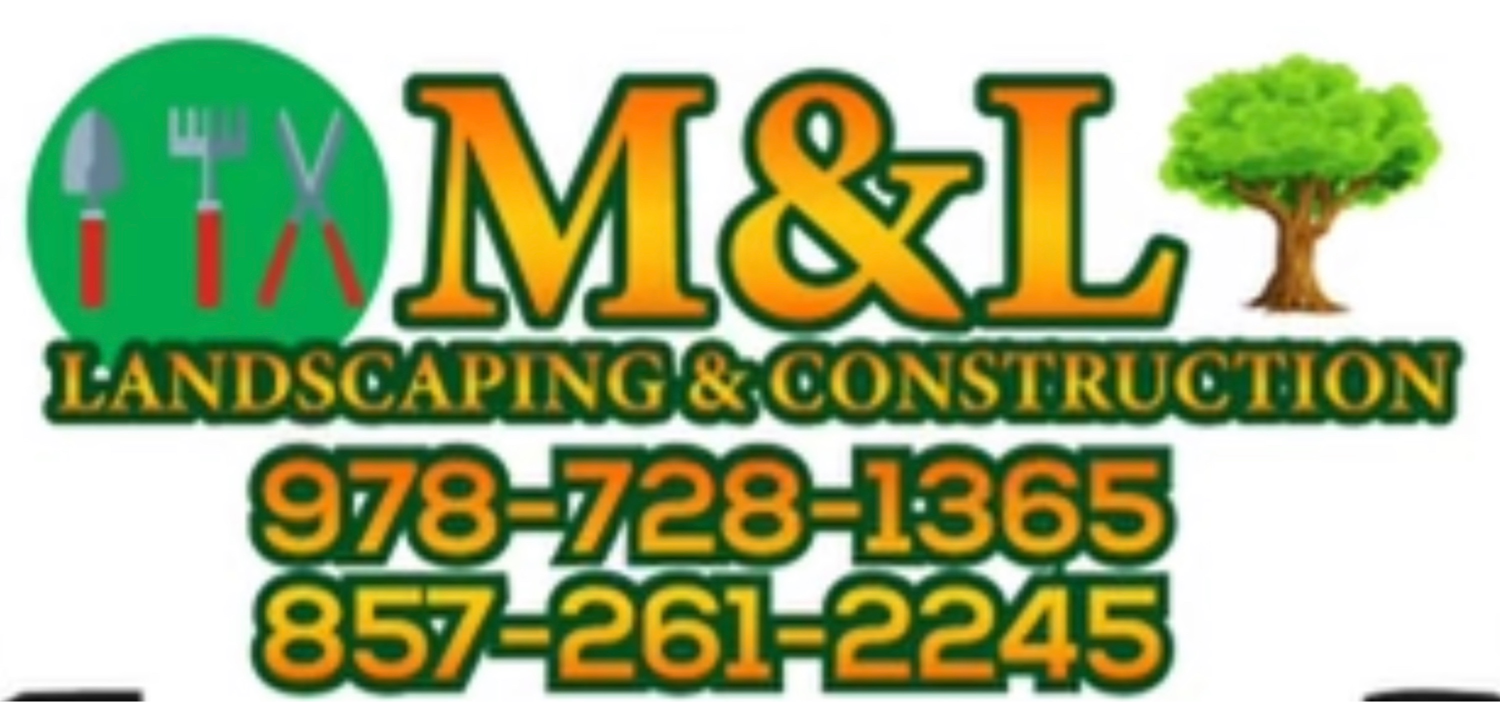 M&L Landscaping & Construction Logo