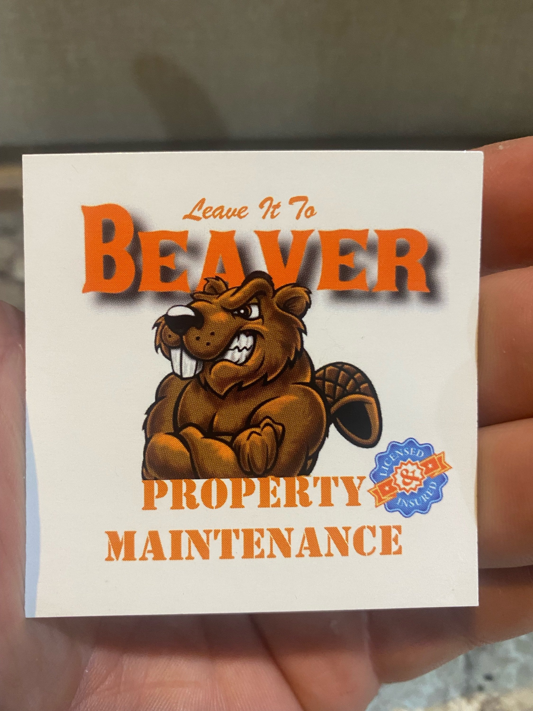 Beaver Property Maintenance Logo