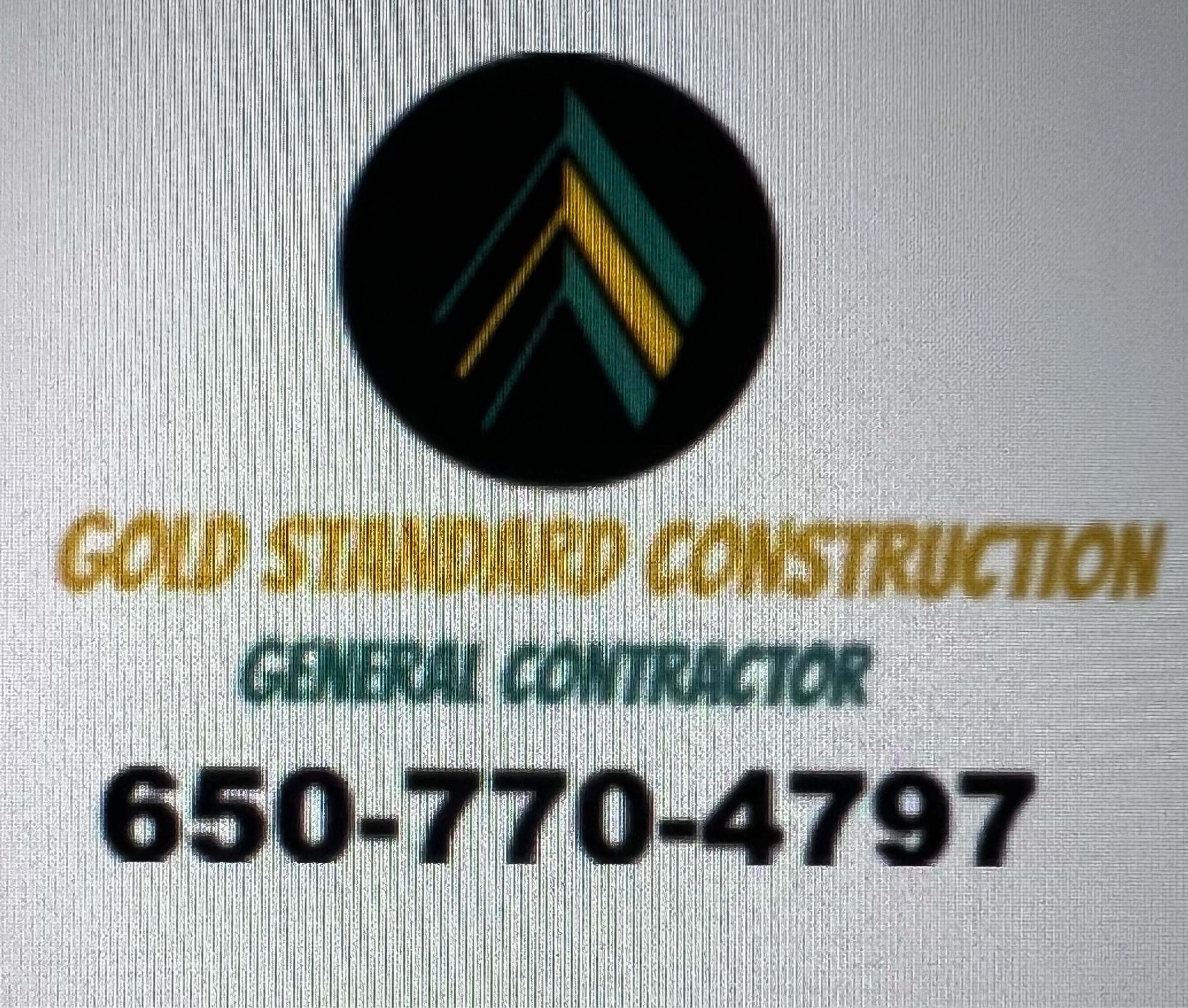 Gold Standard Construction Logo