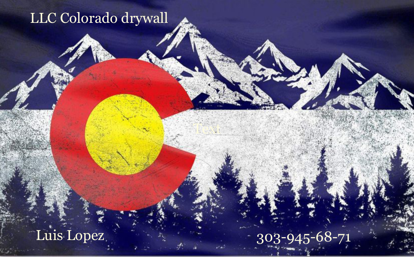 LLC Colorado Drywall Logo