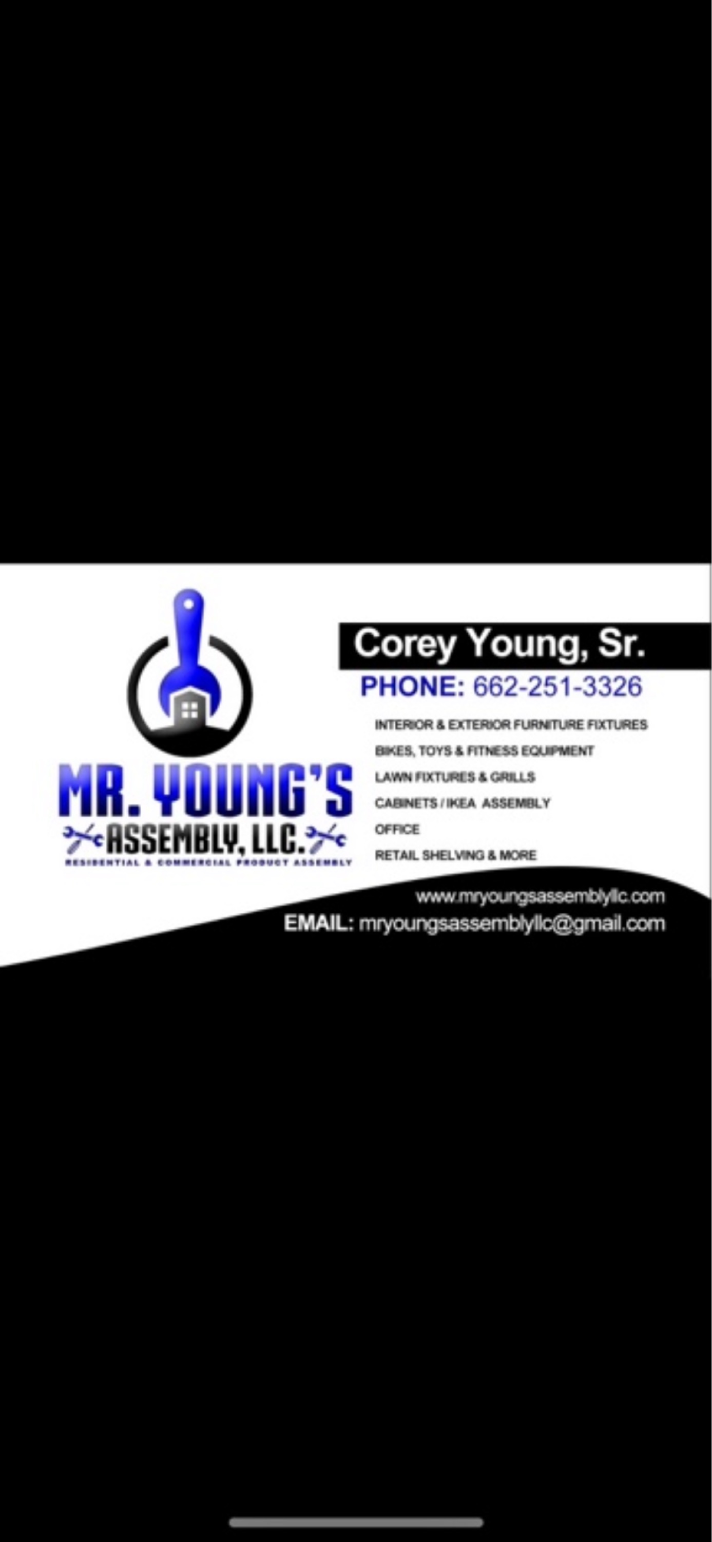 Mr Young's Assembly LLC Logo